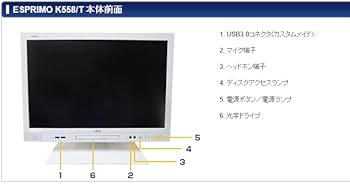 訳ありESPRIMO K558/T モニター一体型PC Corei5 8世代 訳ありESPRIMO K558/T モニター一体型PC Corei5 8世代